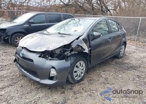 2012 Toyota Prius C Two from USA, damaged, VIN JTDKDTB39C1004679